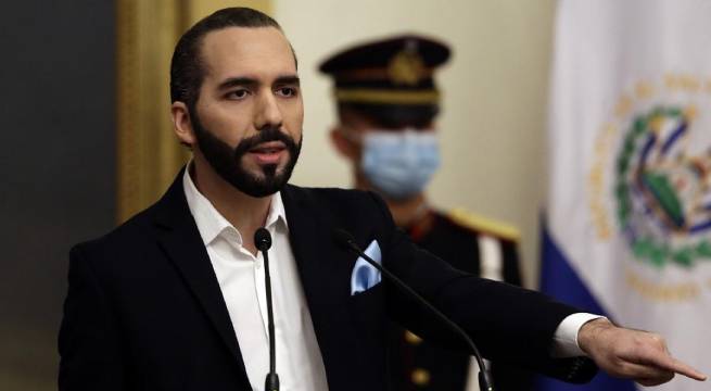 Bukele despliega militares en calles de El Salvador ante 