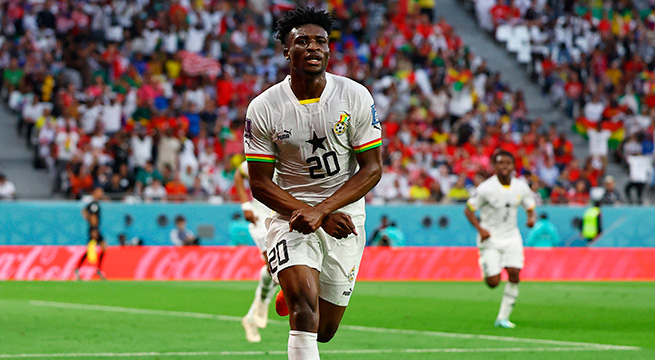 ¡GOL DE GHANA! Mohammed Kudus anotó el 2-0 sobre Corea del Sur