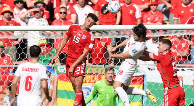 Cómo va el partido entre Gales e Irán: conoce quién va ganando
