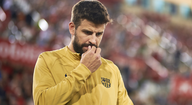 Gerard Piqué anunció su retiro del fútbol profesional