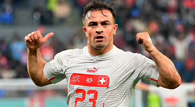 Suiza ganó 3-2 a Serbia y clasificó a octavos de final de Qatar 2022