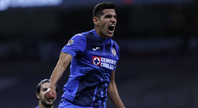 Luis Abram disputó 38 partidos con Cruz Azul.