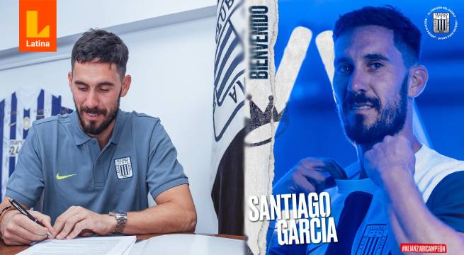 Santiago García, flamante refuerzo de Alianza Lima: 