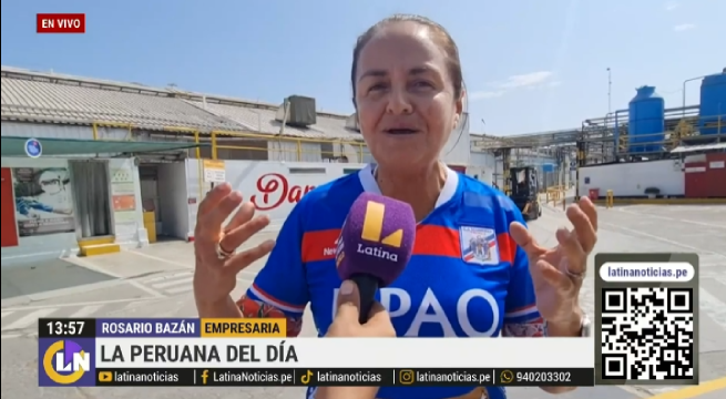 La peruana del día: Rosario Bazán y su labor por las mujeres