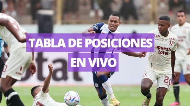 Tabla de posiciones, Liga 1: así quedó tras la fecha 5