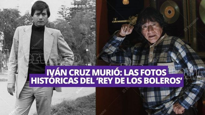 Iván Cruz murió: Las fotos históricas del 'Rey del Bolero'