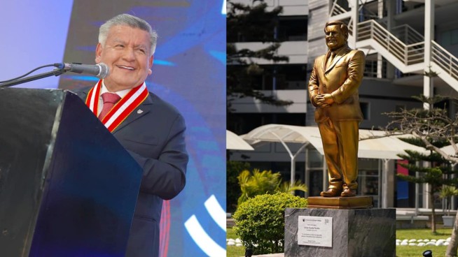 César Acuña sobre su estatua: 
