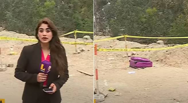 SJM: Hallan cuerpo en una maleta frente a Parque Zonal Huayna Cápac