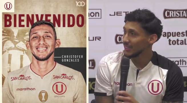 Christofer Gonzales tras volver a la 'U': 