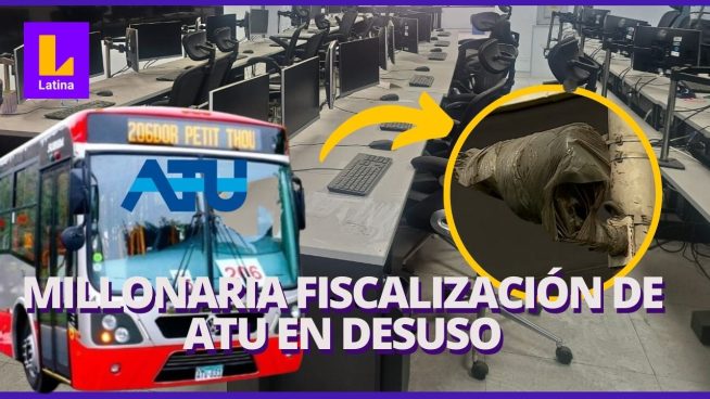 ATU: 150 cámaras y centro de monitoreo inoperativos hace más de 5 años 