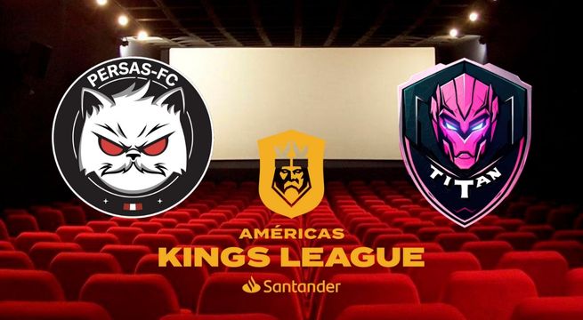 ¿En qué cine ver Persas vs. Titán con Reimond Manco? Costo, sedes y más por Kings League