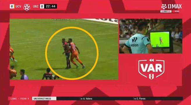 ¿Andy Polo debió ser expulsado del UCV vs. Universitario? Esto dijo un asesor FIFA