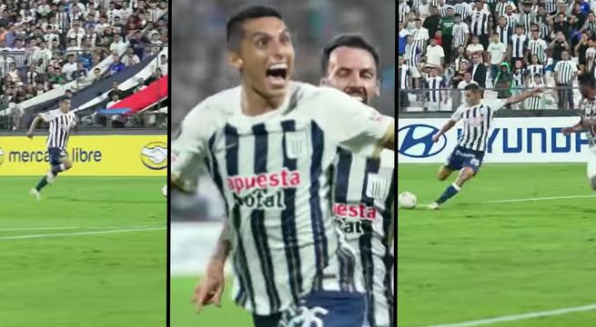 Alianza vs. 'Flu': así fue el gol de Serna a ras de cancha por Copa Libertadores | VIDEO