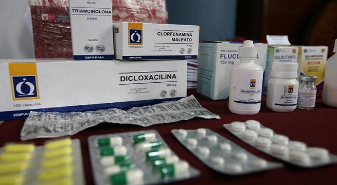 Gobierno aprueba listado de medicamentos esenciales genéricos