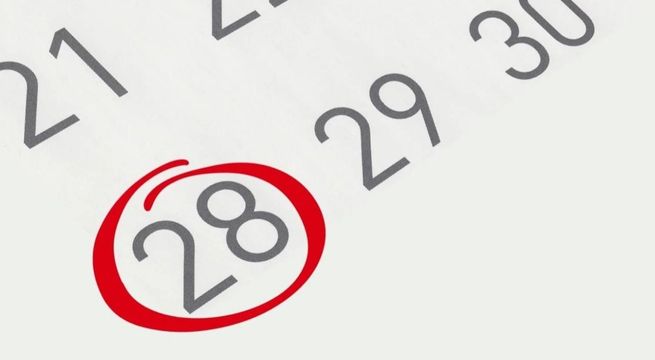 ¿Este 28 de junio será feriado o día no laborable?