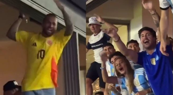Maluma pelea con hinchas argentinos durante la final de la Copa América | VIDEO
