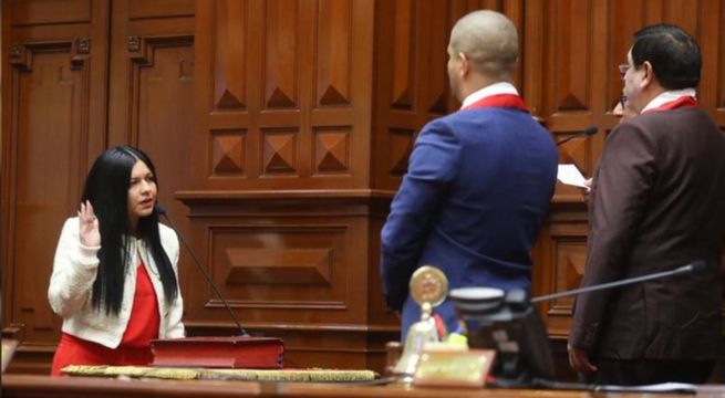 Congreso de la República: Ariana Orué juró como congresista en reemplazo de Enrique Wong