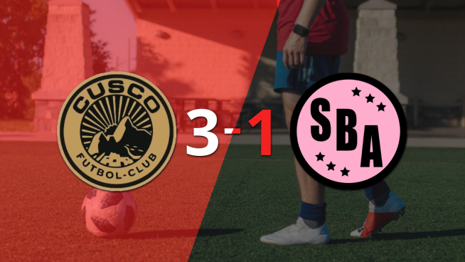 Miguel Aucca marca un doblete en la victoria 3-1 de Cusco FC ante Sport Boys