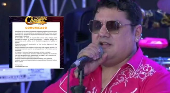 Chacalón Jr. se defiende tras polémica por enviar saludos 'Los Pulpos' en su concierto en Trujillo