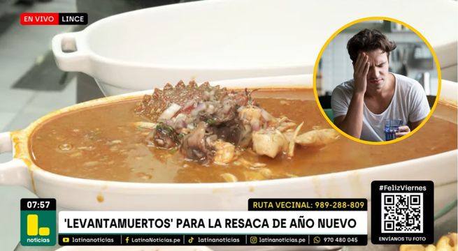 Estos son los caldos que te harán 'sobrevivir' luego de la fiesta de Año Nuevo