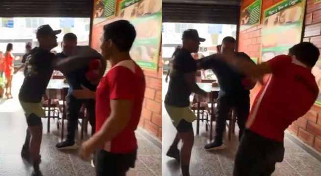 Junín: Jonathan Maicelo golpea a campeón nacional de boxeo en restaurante | VIDEO
