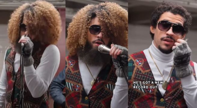 Bad Bunny desata furor en metro de Nueva York con concierto improvisado