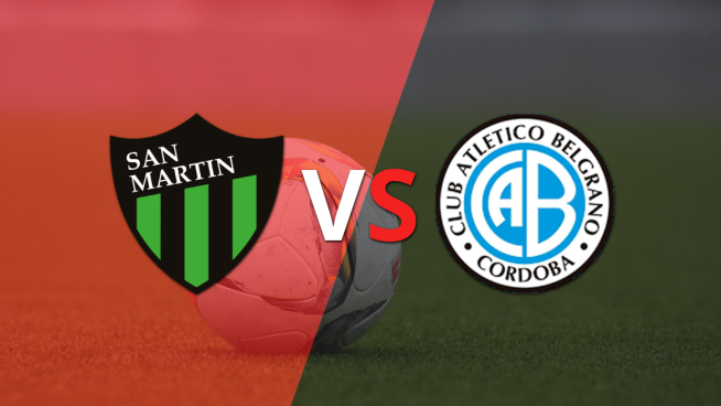 Por la fecha 8 se enfrentarán San Martín (SJ) y Belgrano