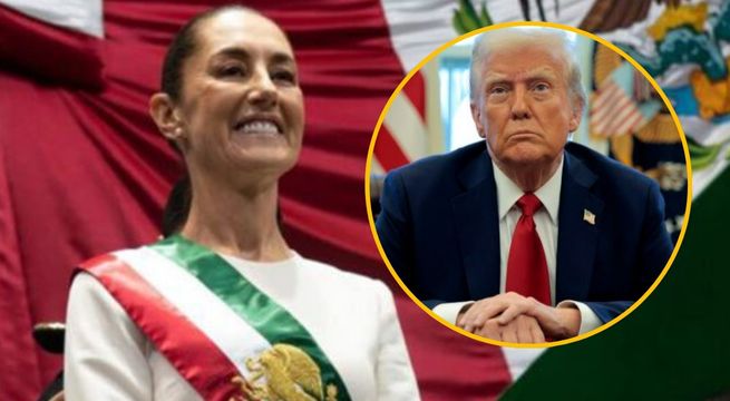 Claudia Sheinbaum anuncia que Donald Trump pondrá los aranceles en pausa “por un mes”