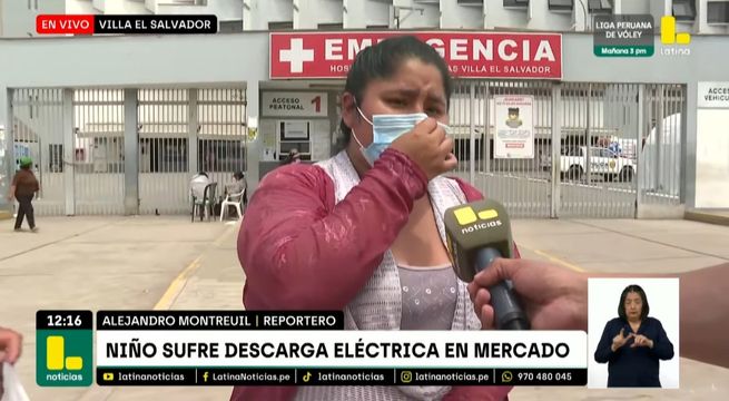 Niño de 6 años termina en UCI tras sufrir descarga eléctrica en mercado
