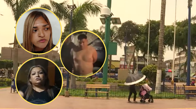 Pareja y suegra de alias