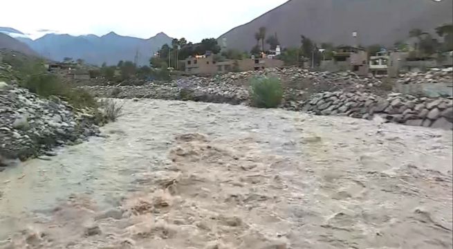 Senamhi alerta de posible desborde de río Rímac en Chosica y Chaclacayo