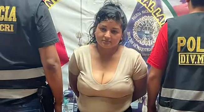 Cayó alias 'Thalía': mujer sería parte de banda Los Pulpos