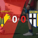 No hubo goles en el empate entre Hellas Verona y Parma