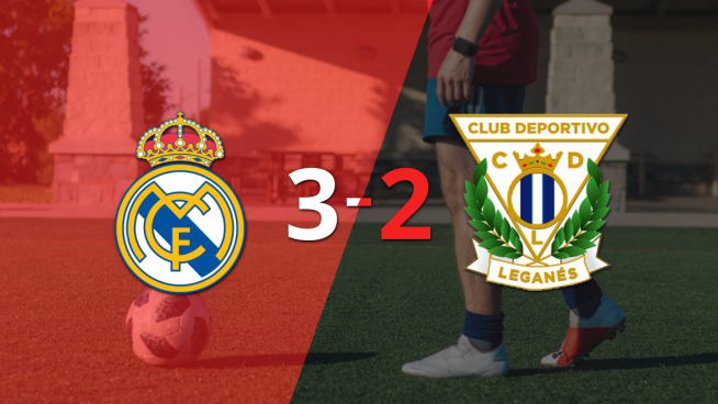 Doblete de Kylian Mbappé guió el triunfo de Real Madrid sobre Leganés