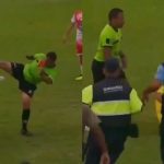 Árbitro de Copa Perú se defiende de una agresión con patada voladora [VIDEO]