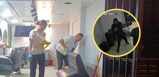 Sicarios abren fuego en barbería y balean a sereno que conocía paradero de alias 