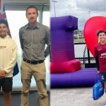 Joven talento peruano visita la embajada de Perú en Nueva Zelanda tras invitación del Barcelona