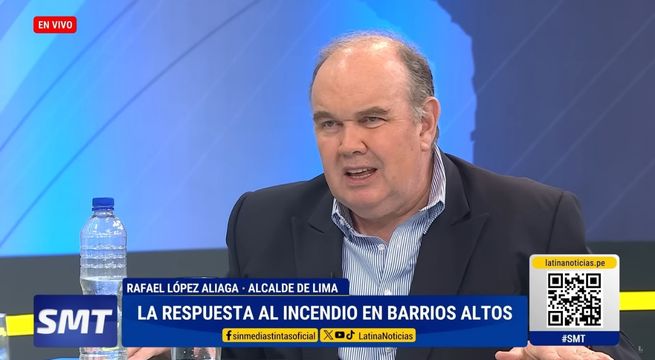 Rafael López Aliaga sobre apoyo a bomberos: 