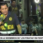 Cae banda “Los Piratas” en San Juan de Miraflores: hay 62 venezolanos detenidos