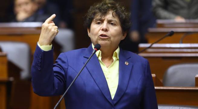 Rechazan agresión verbal a congresista Susel Paredes dentro del Parlamento