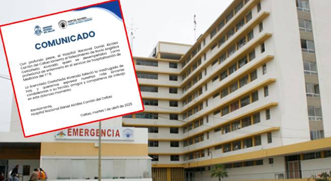 Hospital lanza comunicado por muerte de trabajadora de salud dentro de sus instalaciones