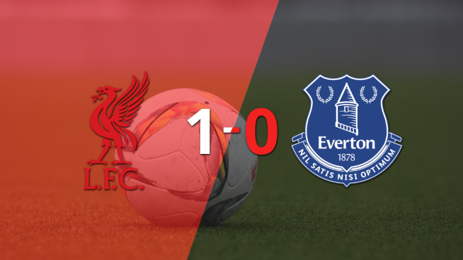 El Derbi de Merseyside fue para Liverpool: venció 1-0 a Everton