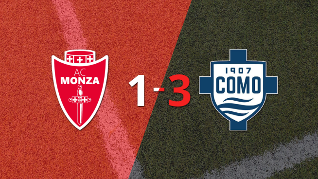 Como 1907 remonta el partido con Monza y sella el triunfo 3 a 1