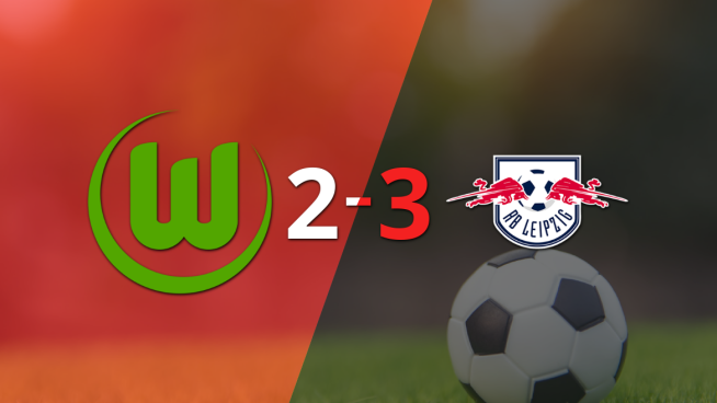 RB Leipzig superó a Wolfsburgo con dos tantos de Xavi Simons