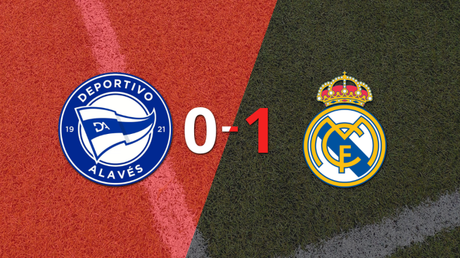 Eduardo Camavinga le dio la victoria a Real Madrid ante Alavés