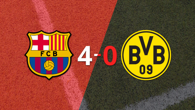 Con goleada, Barcelona ilusiona a su fanaticada