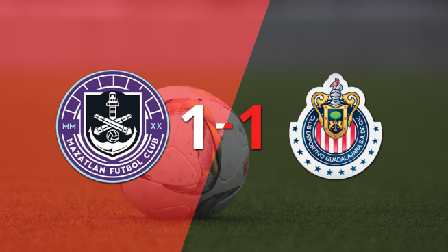 Empate agónico de Mazatlán ante Chivas con un decisivo penal de Luis Amarilla