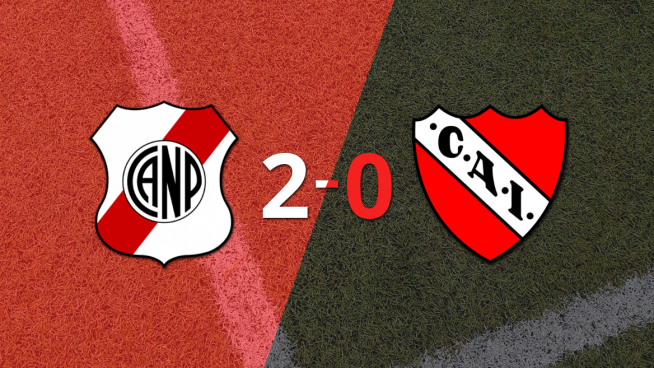 Nacional Potosí le ganó como anfitrión a Independiente por 2-0