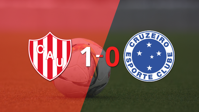 A Unión le alcanzó con un gol agónico para derrotar a Cruzeiro en el estadio de la Avenida