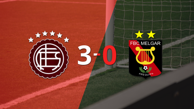 Lanús fue imparable y goleó 3 a 0